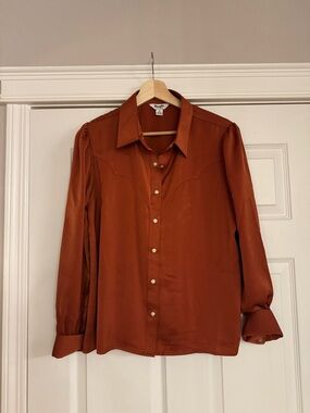 Wrangler Retro Satin Pearl Snap Shirt